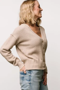 Baltic Born Milo Waffle Knit Cardigan |