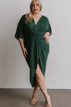 Baltic Born Mimi Midi Dress | Hunter Green