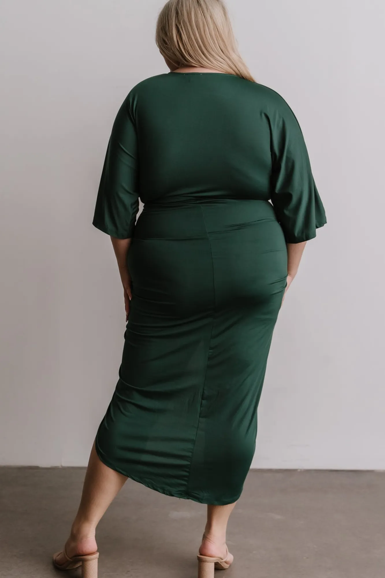 Baltic Born Mimi Midi Dress | Hunter Green