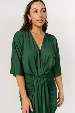 Baltic Born Mimi Midi Dress | Hunter Green