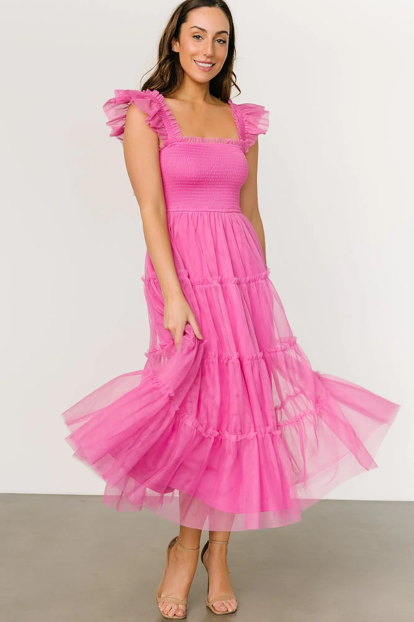 Baltic Born Mindi Tulle Midi Dress |