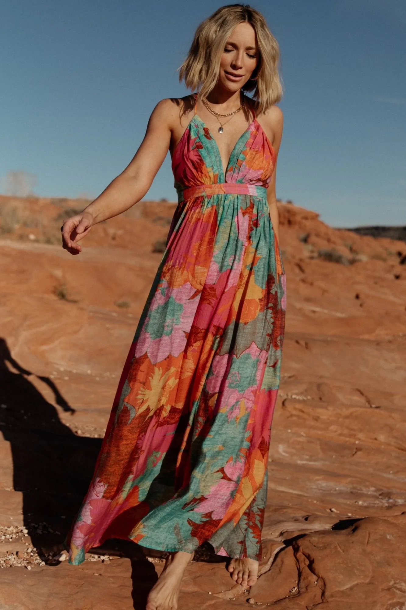 Baltic Born Miramar Maxi Dress | Multi Print