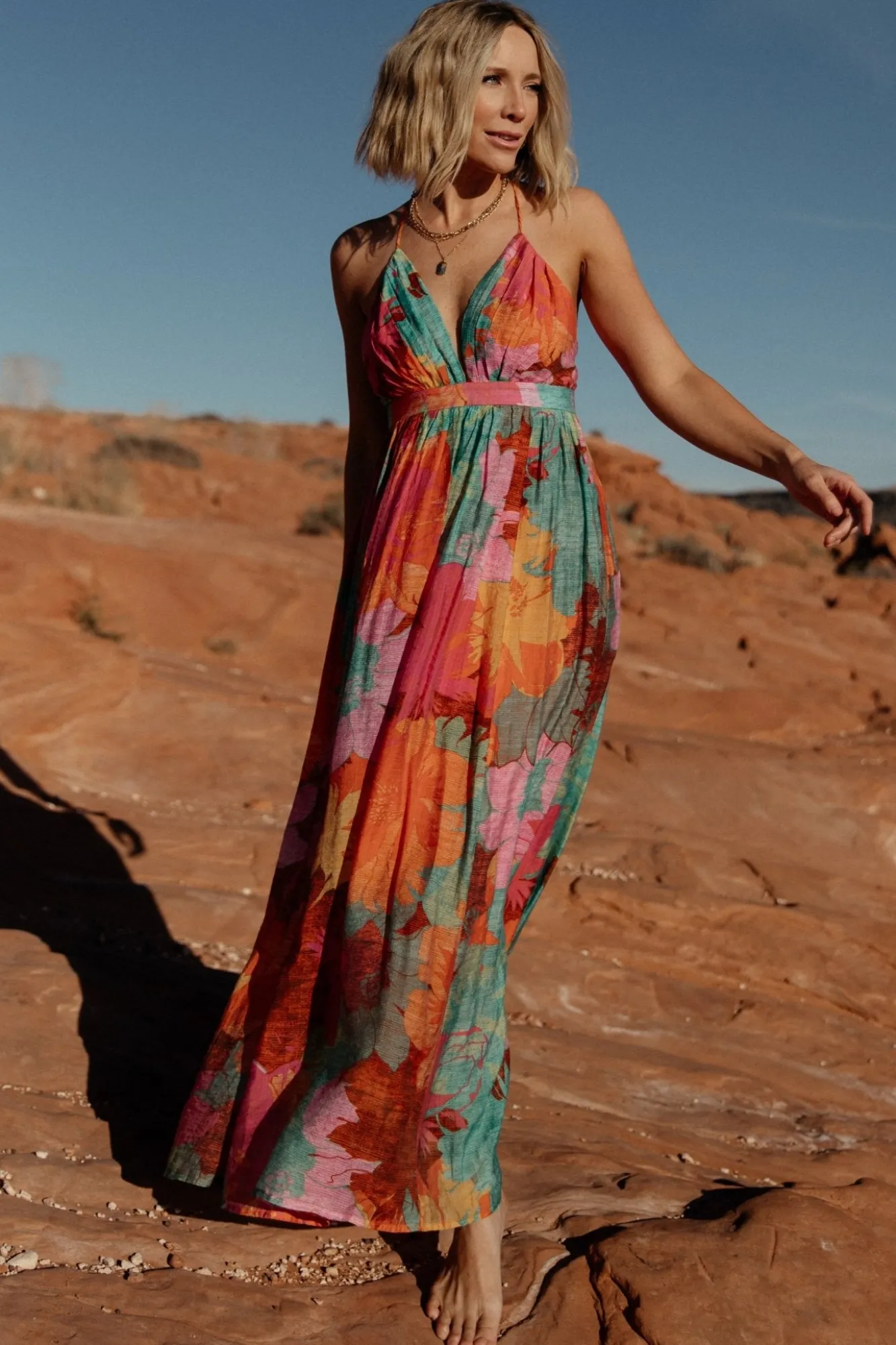 Baltic Born Miramar Maxi Dress | Multi Print