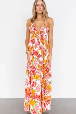 Baltic Born Miramar Maxi Dress | Off White Floral