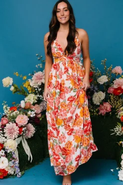 Baltic Born Miramar Maxi Dress | Off White Floral