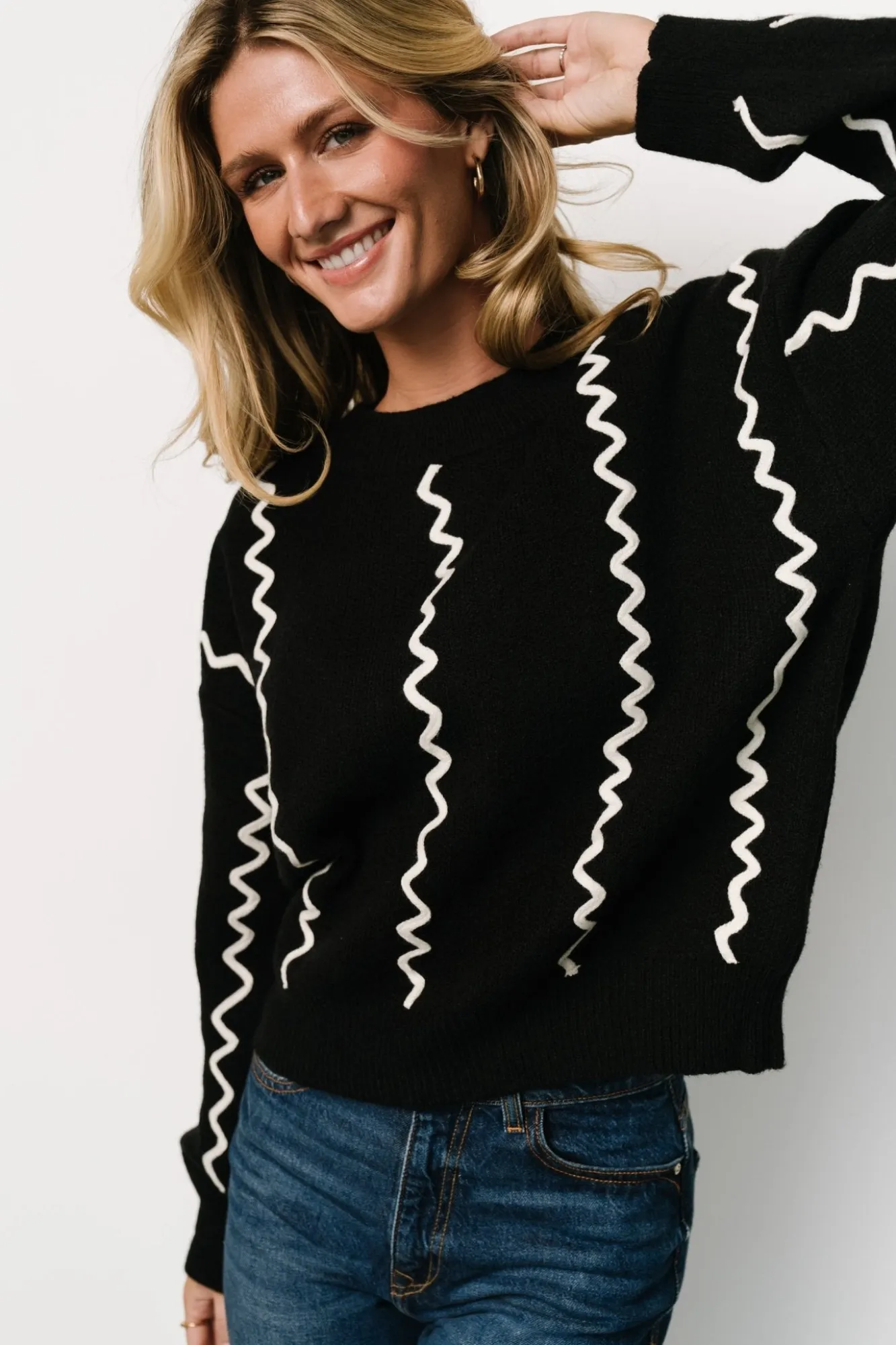 Baltic Born Misha Patterned Sweater |