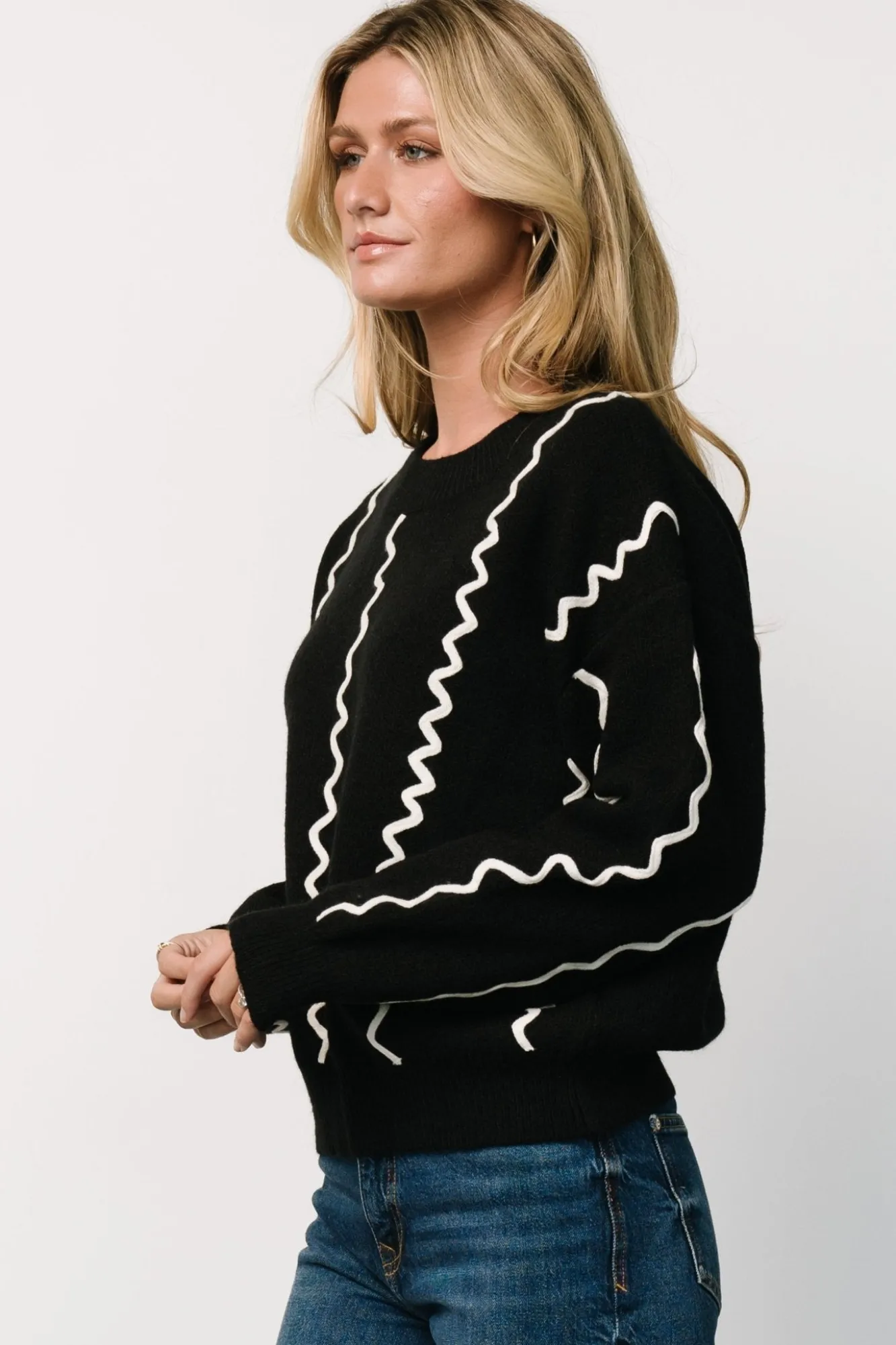 Baltic Born Misha Patterned Sweater |