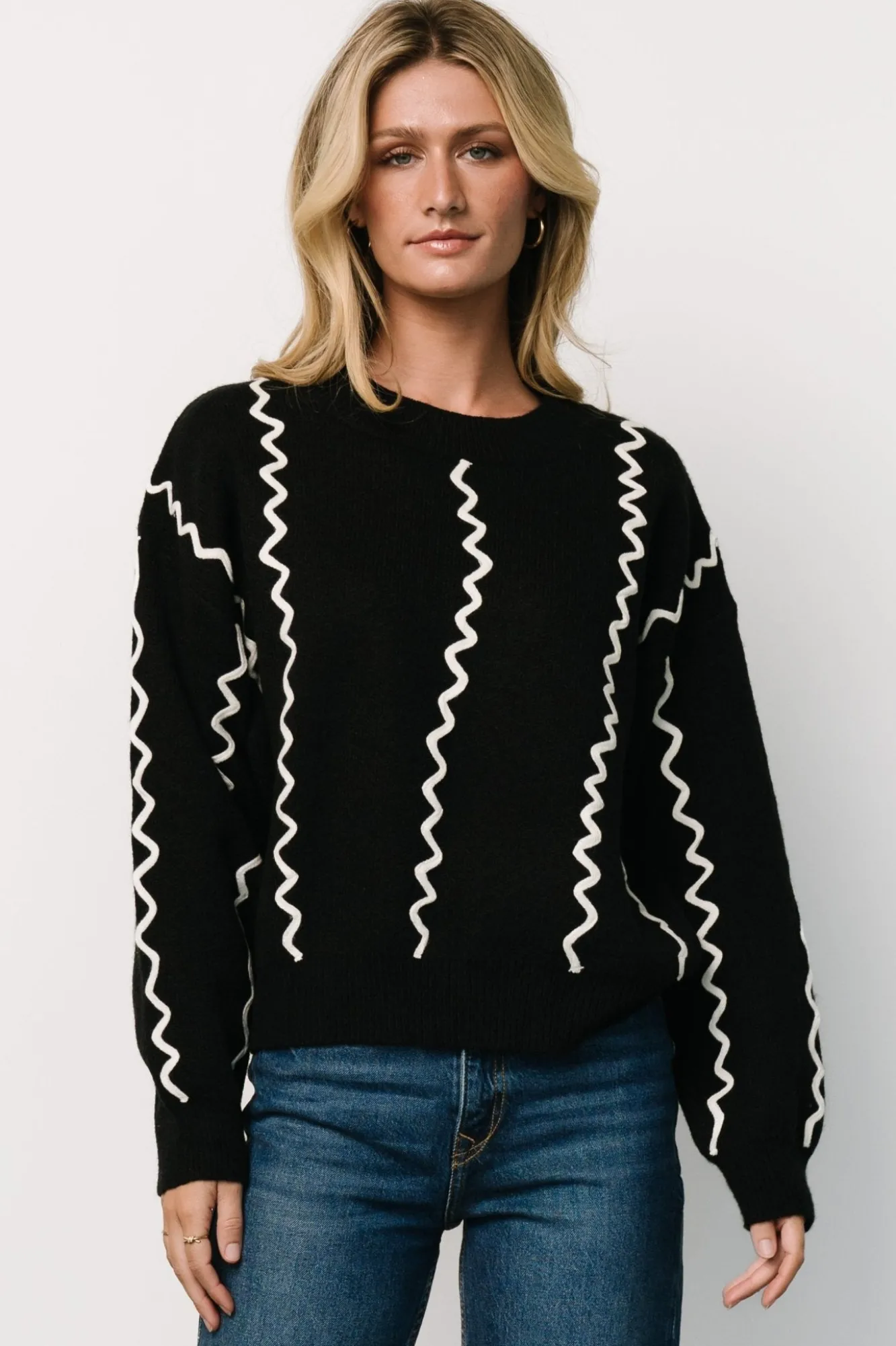 Baltic Born Misha Patterned Sweater |
