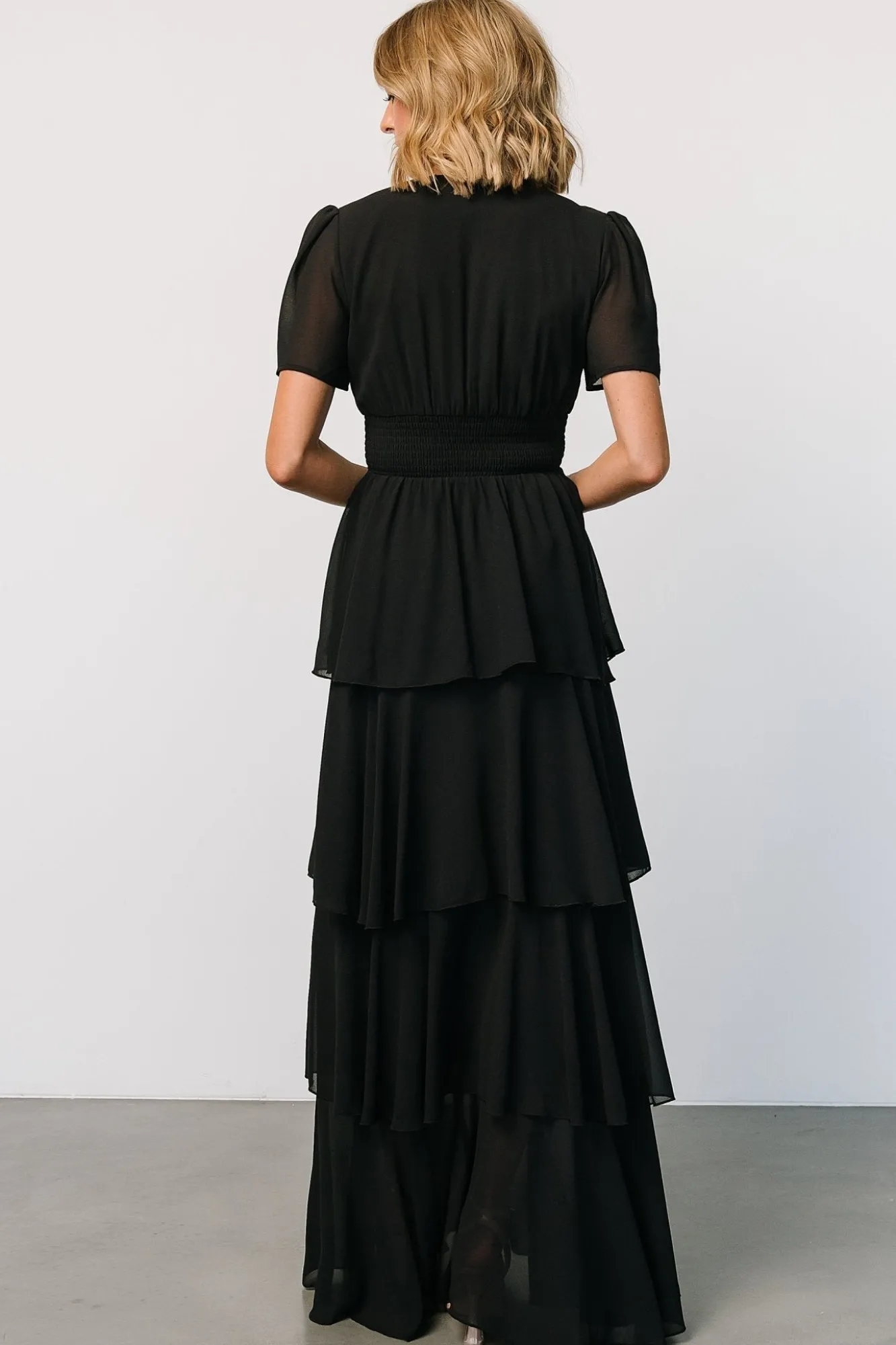 Baltic Born Montaigne Ruffle Maxi Dress |