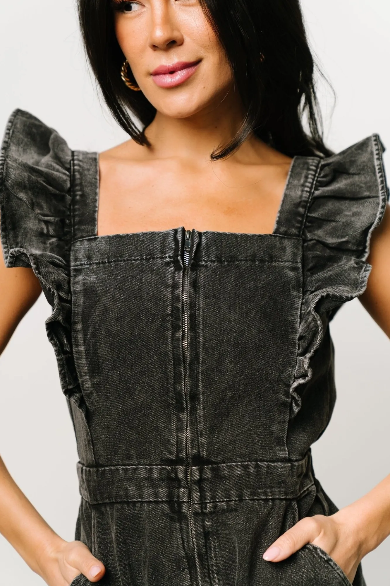 Baltic Born Montgomery Denim Romper |