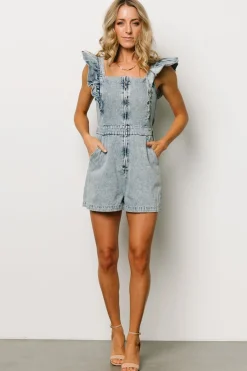 Baltic Born Montgomery Denim Romper |