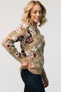 Baltic Born Munich Sweater | Taupe Multi