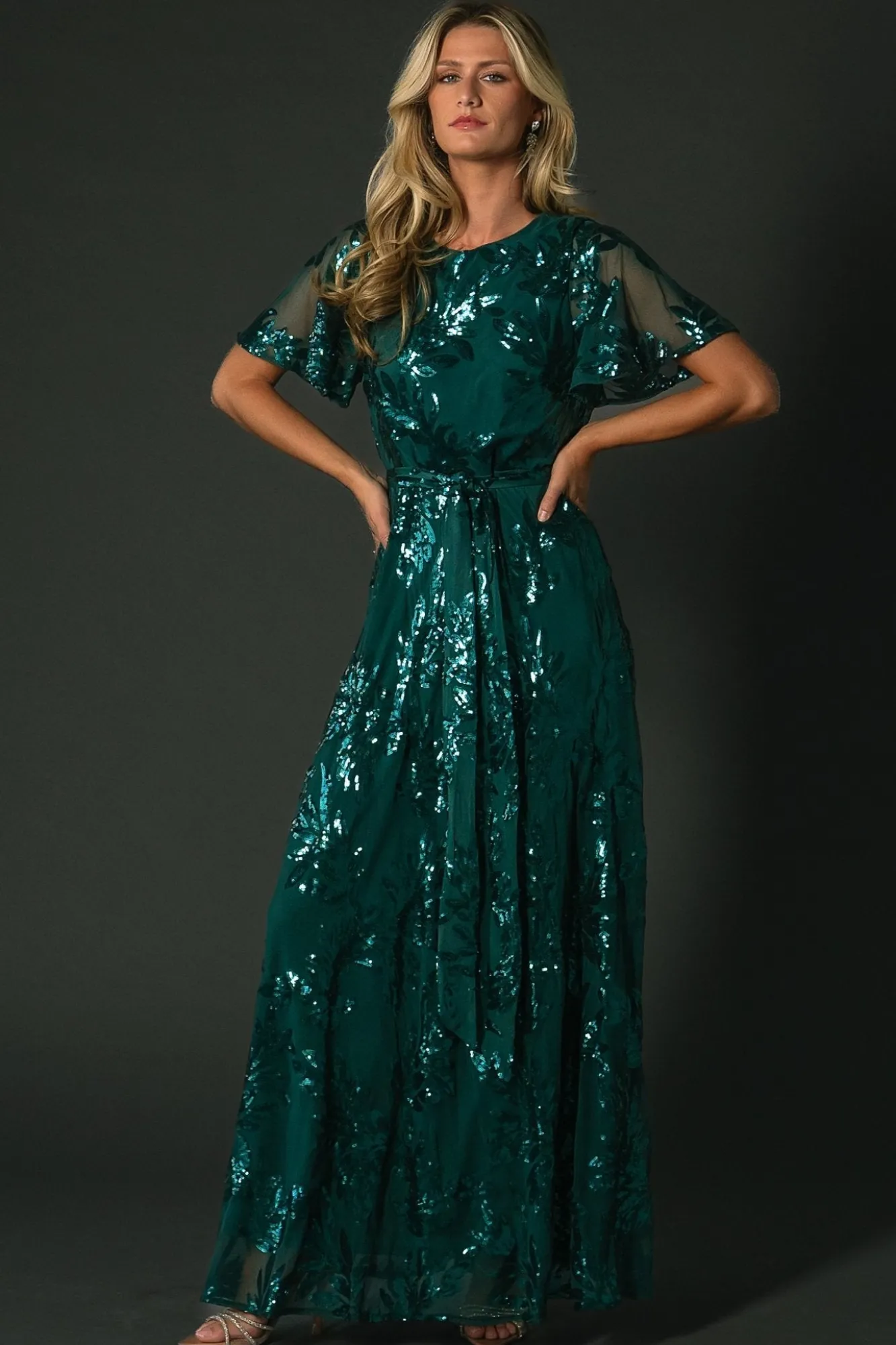 Baltic Born Muse Sequin Maxi Dress |