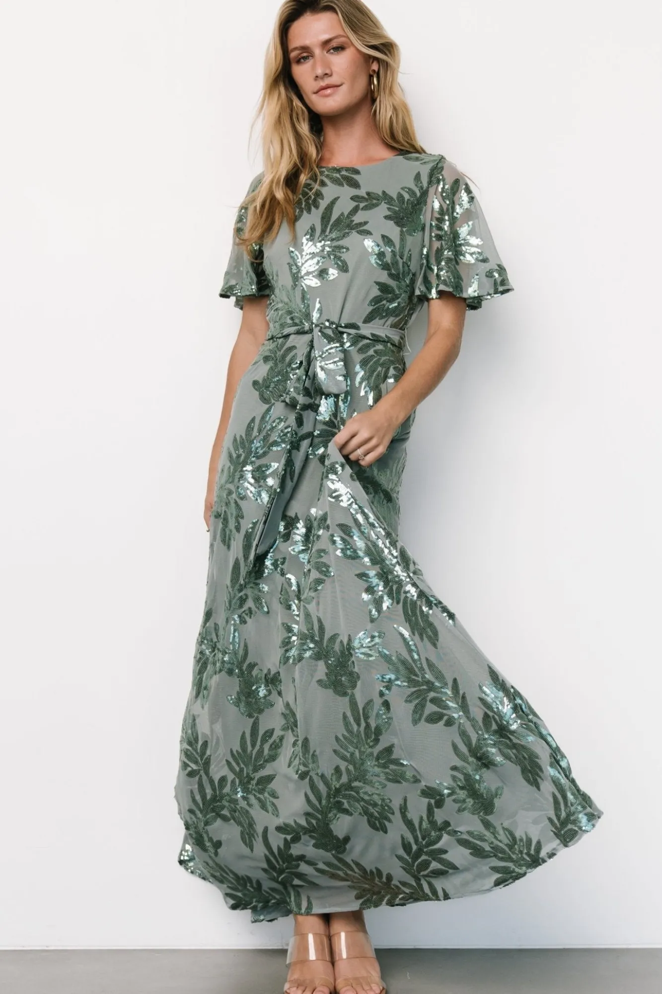 Baltic Born Muse Sequin Maxi Dress |