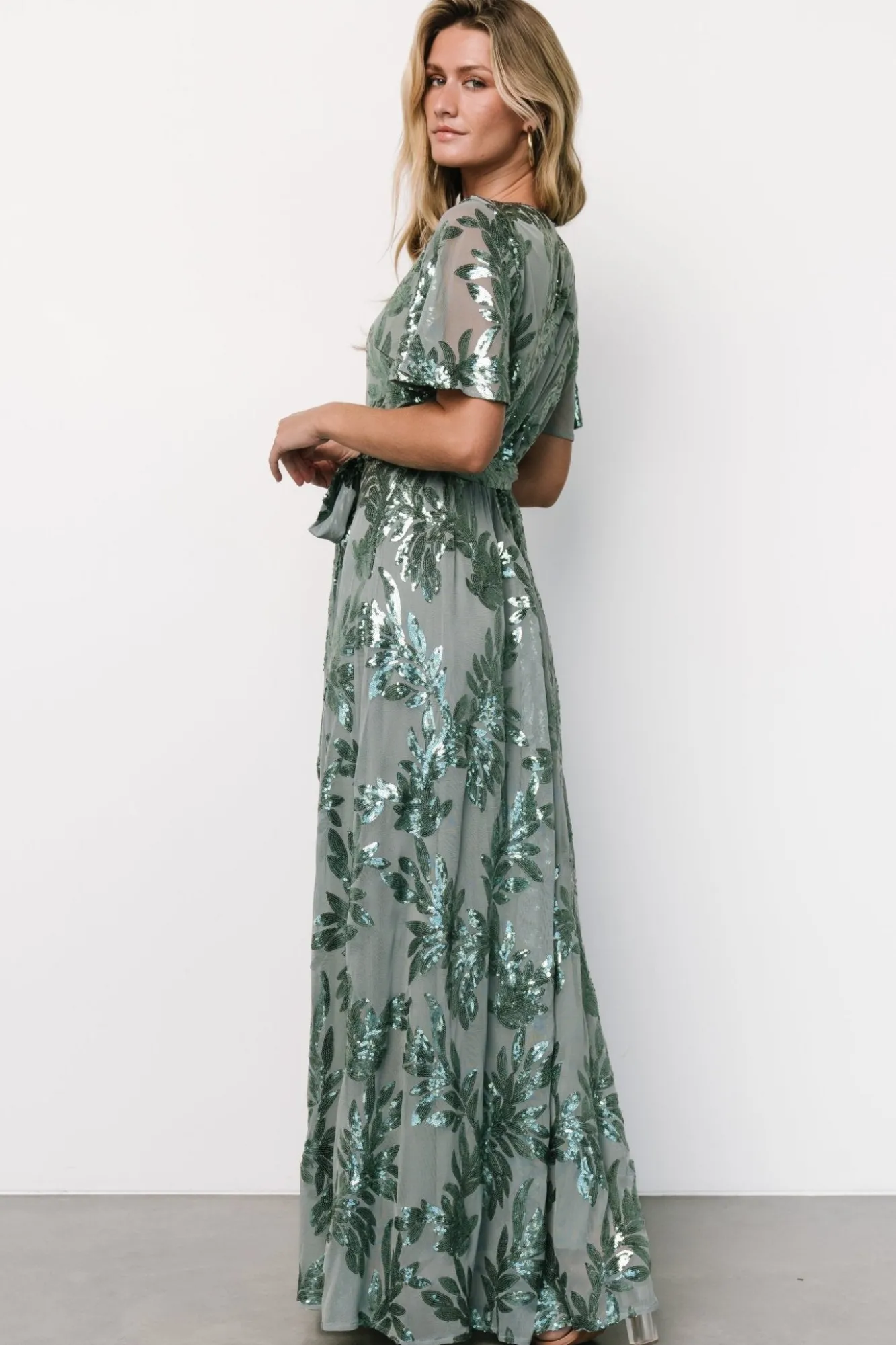Baltic Born Muse Sequin Maxi Dress |