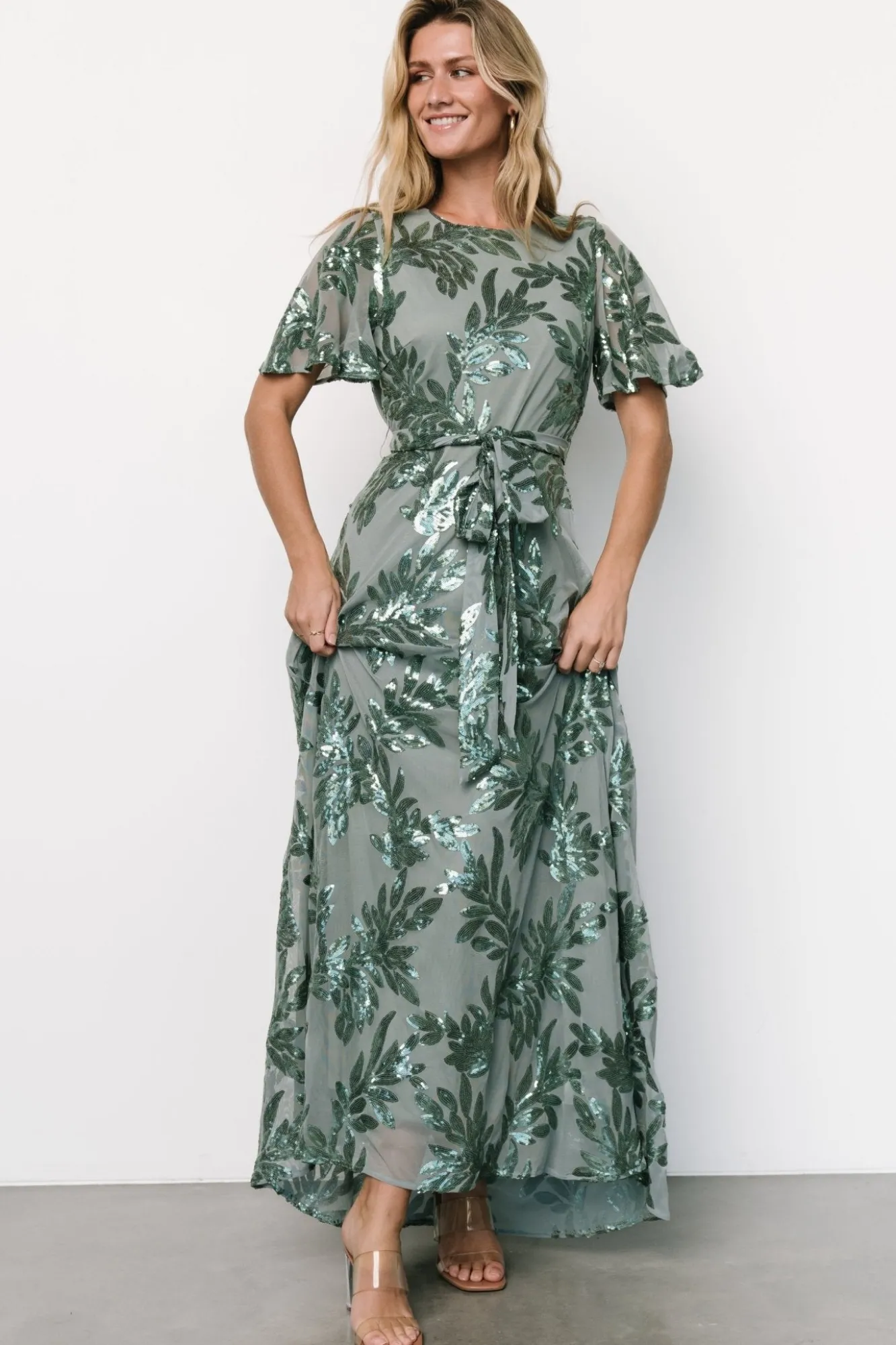 Baltic Born Muse Sequin Maxi Dress |