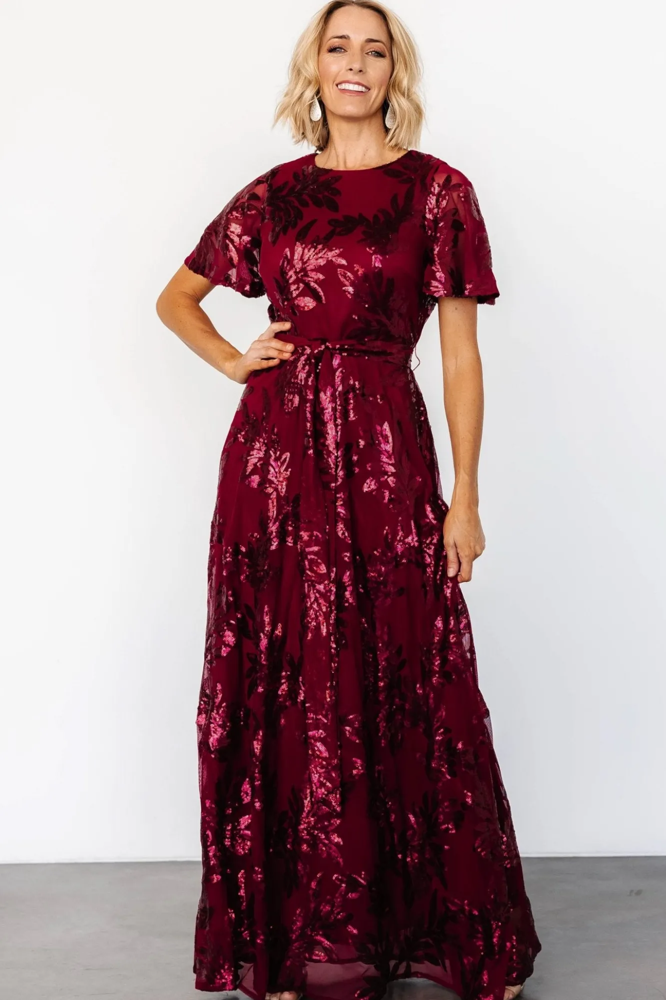 Baltic Born Muse Sequin Maxi Dress |