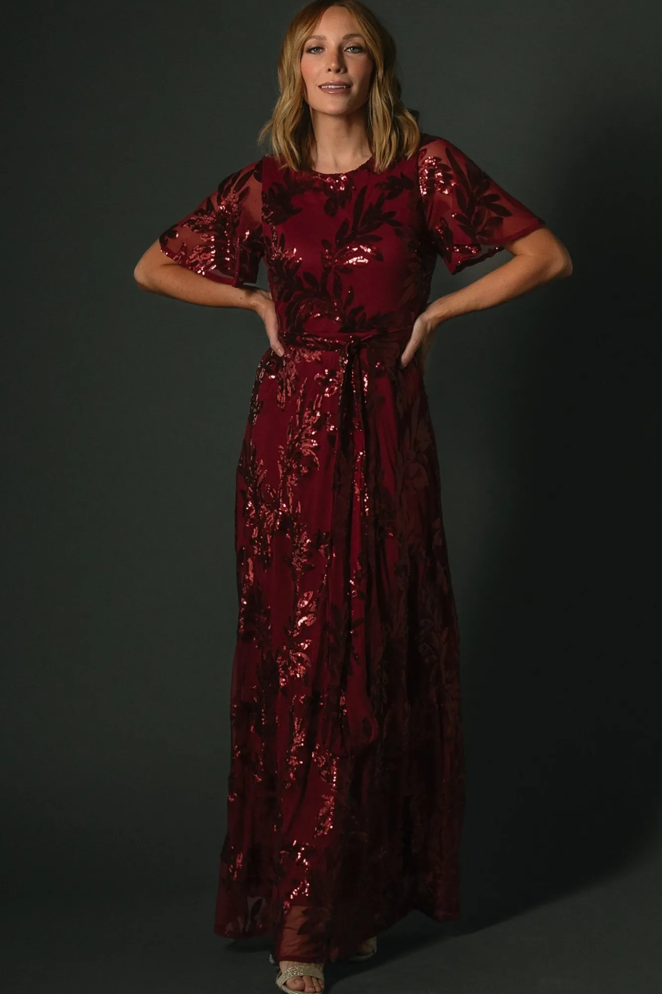 Baltic Born Muse Sequin Maxi Dress |