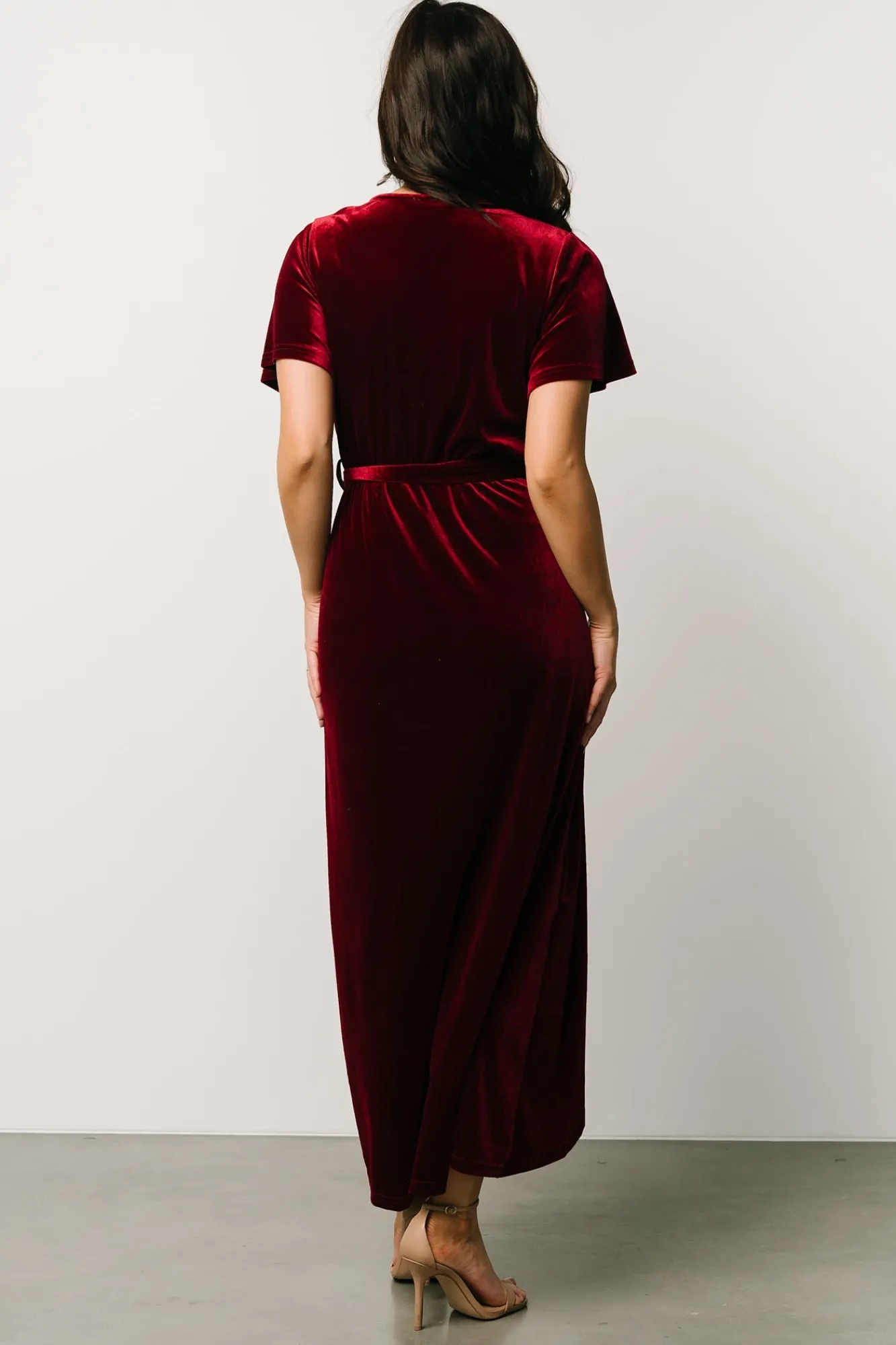 Baltic Born Nadine Velvet Midi Dress |