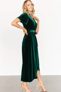 Baltic Born Nadine Velvet Midi Dress |