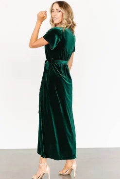 Baltic Born Nadine Velvet Midi Dress |