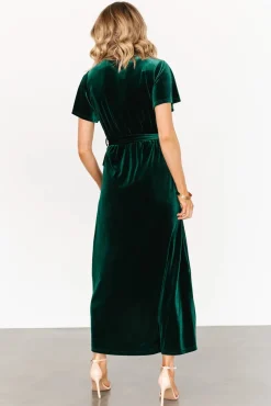 Baltic Born Nadine Velvet Midi Dress |