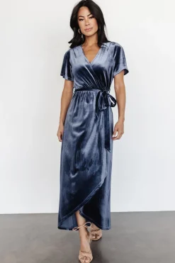 Baltic Born Nadine Velvet Midi Dress |