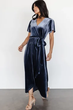 Baltic Born Nadine Velvet Midi Dress |