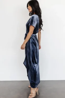 Baltic Born Nadine Velvet Midi Dress |
