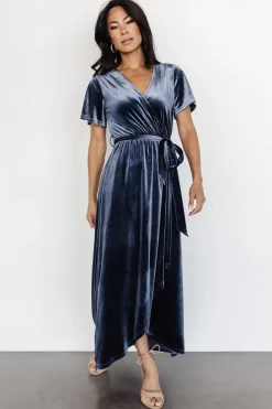 Baltic Born Nadine Velvet Midi Dress |