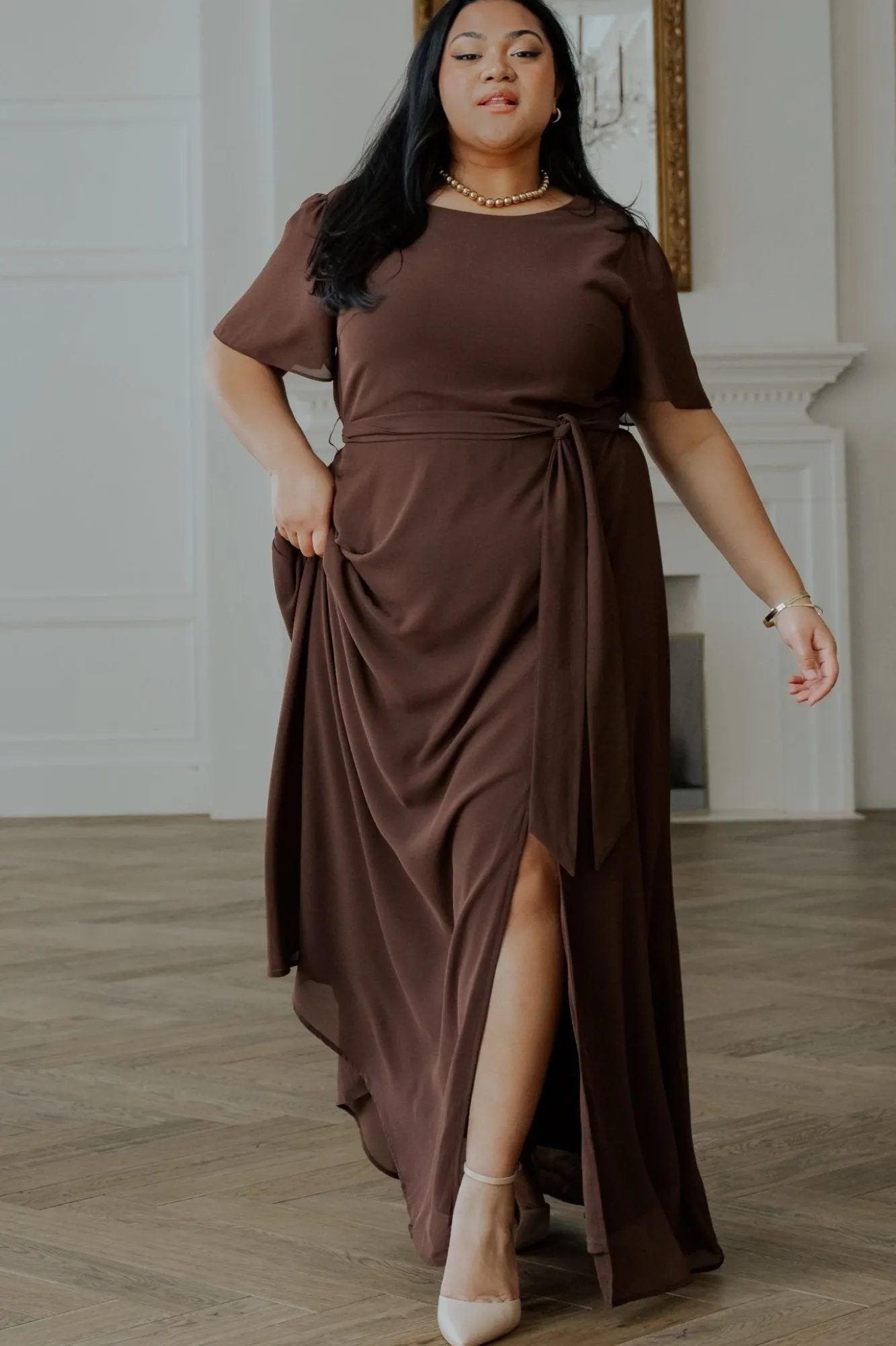 Baltic Born Naomi Short Sleeve Maxi Dress |