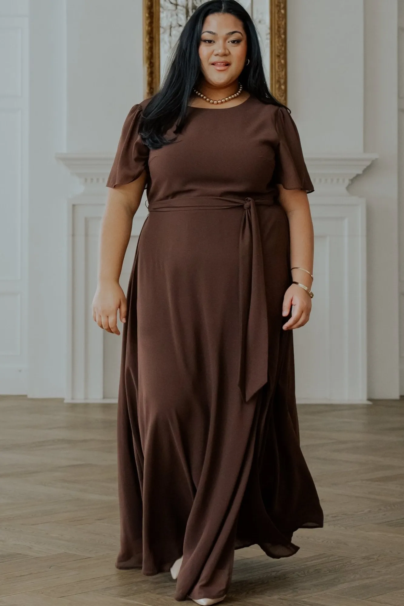 Baltic Born Naomi Short Sleeve Maxi Dress |