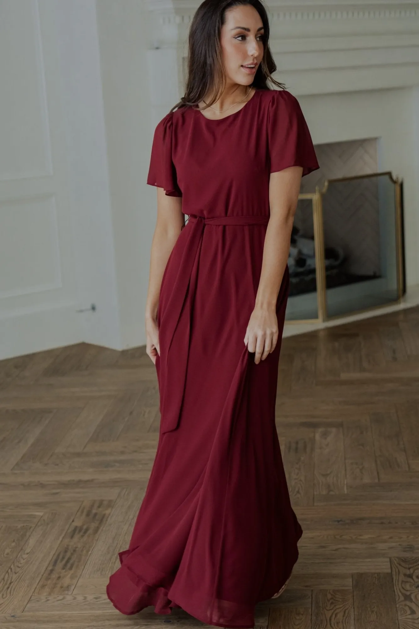 Baltic Born Naomi Short Sleeve Maxi Dress |