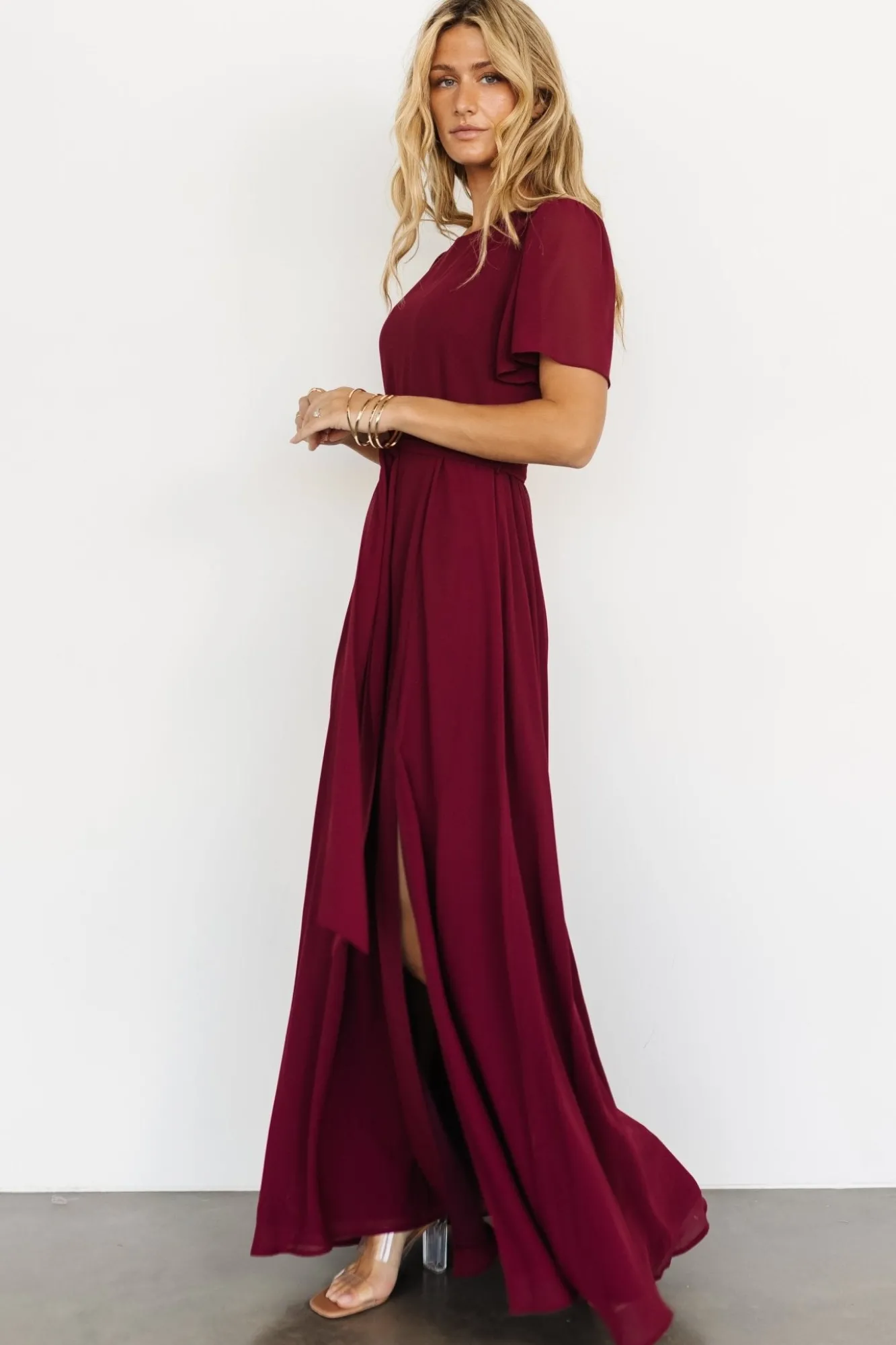 Baltic Born Naomi Short Sleeve Maxi Dress |