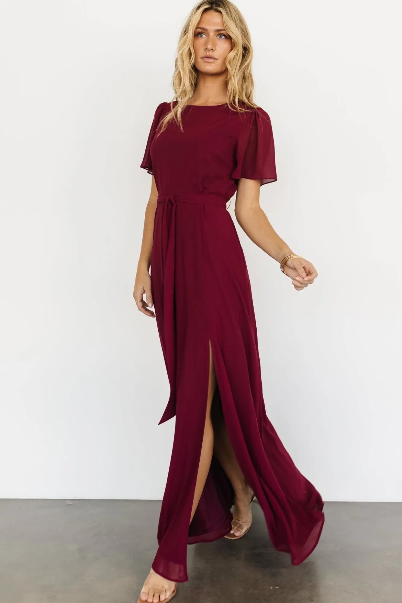 Baltic Born Naomi Short Sleeve Maxi Dress |