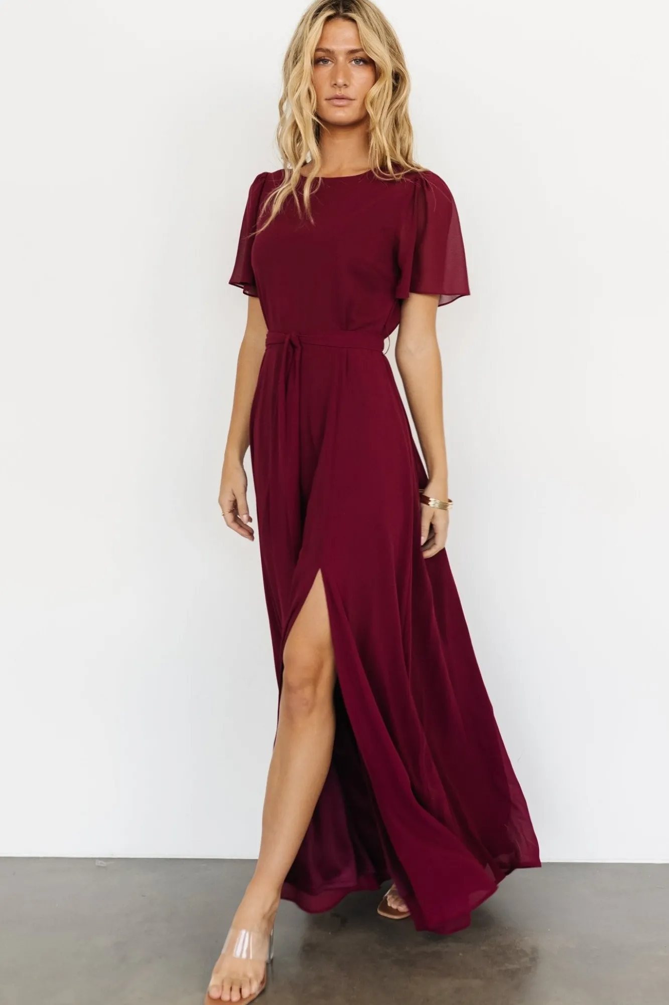 Baltic Born Naomi Short Sleeve Maxi Dress |