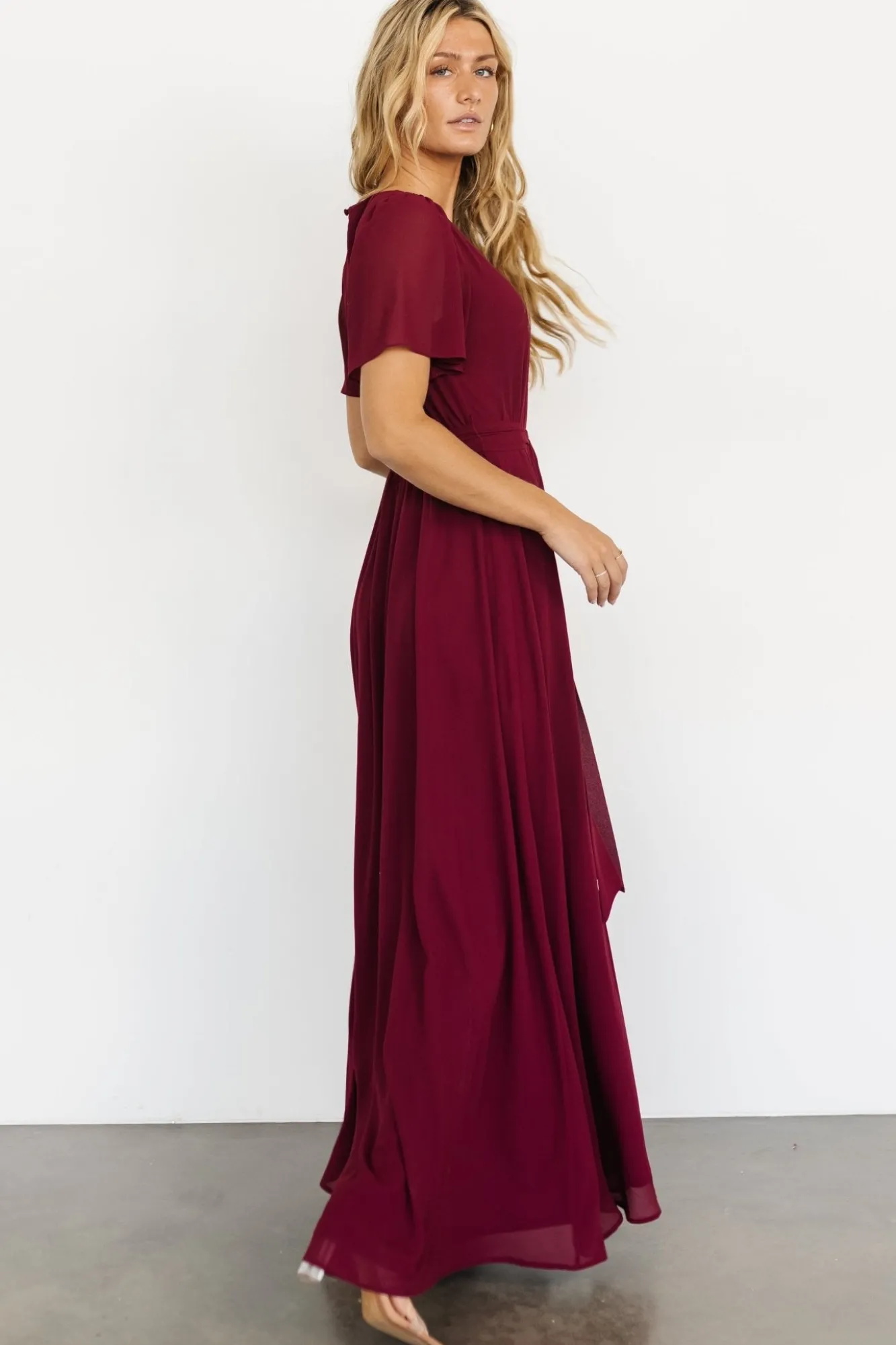 Baltic Born Naomi Short Sleeve Maxi Dress |