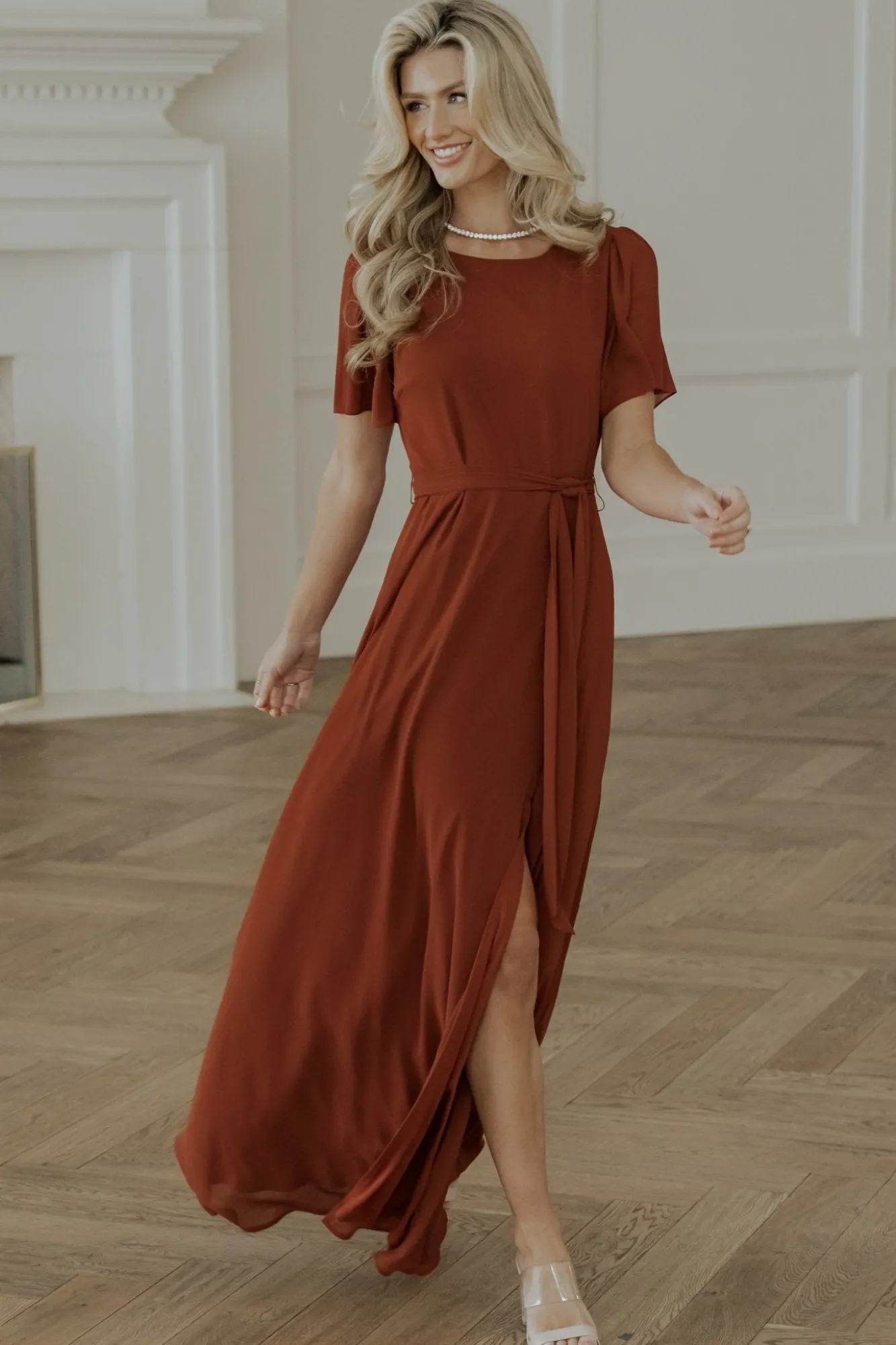 Baltic Born Naomi Short Sleeve Maxi Dress |