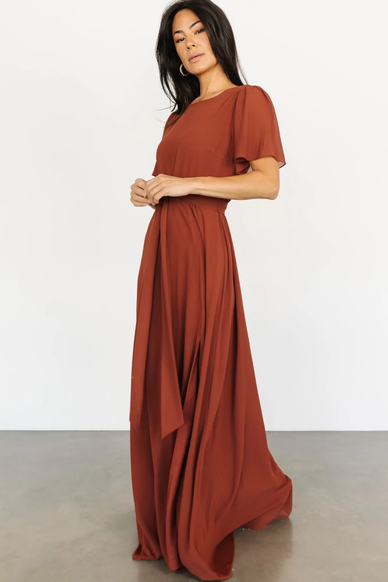 Baltic Born Naomi Short Sleeve Maxi Dress |