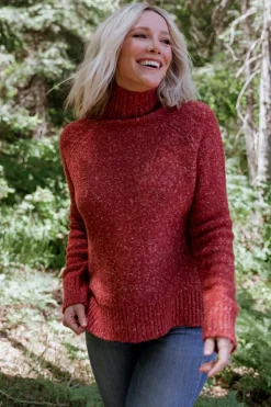 Baltic Born Oaklynn Turtleneck Sweater | Heather Rust