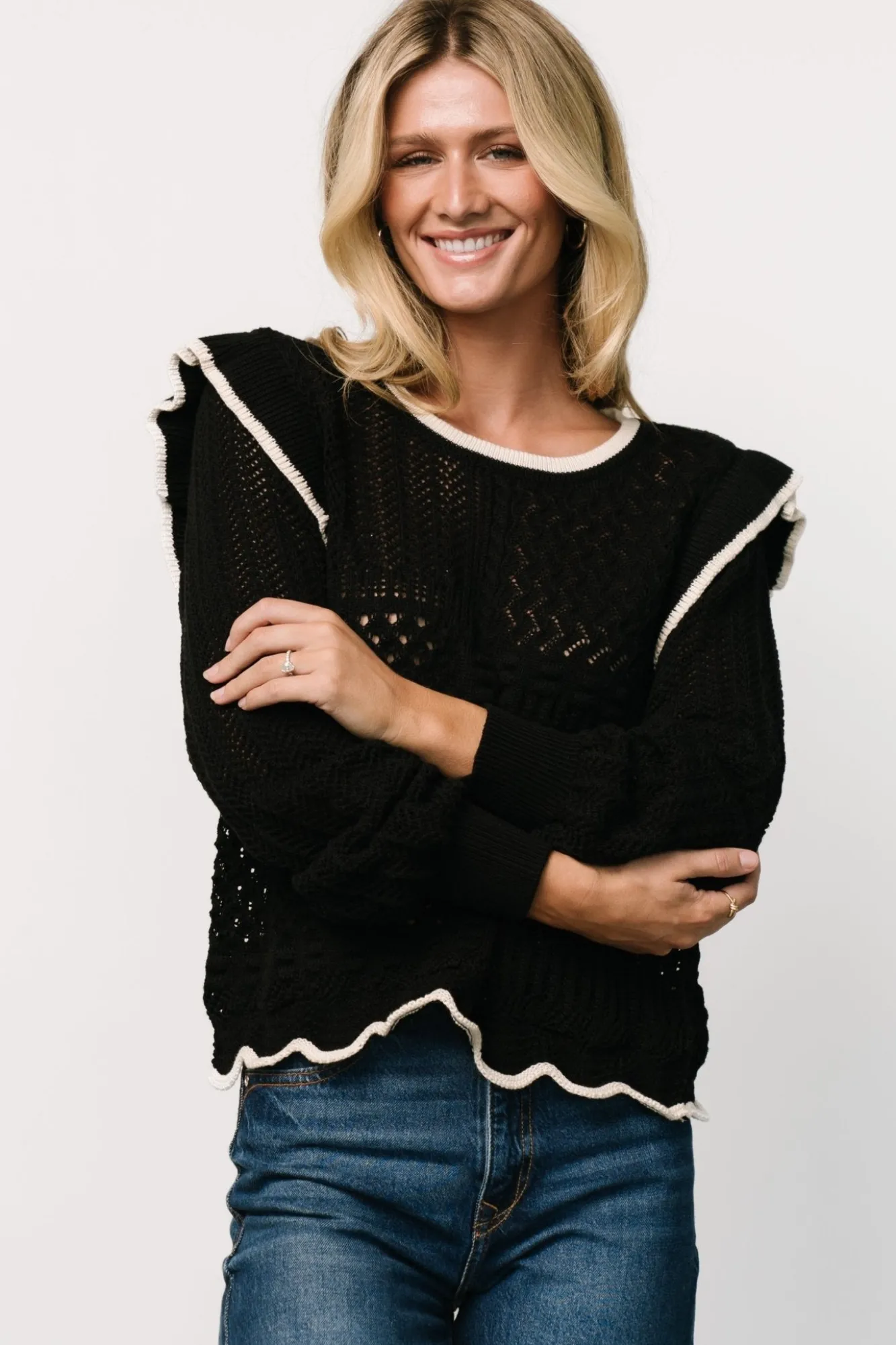 Baltic Born Oleya Knit Sweater Top |