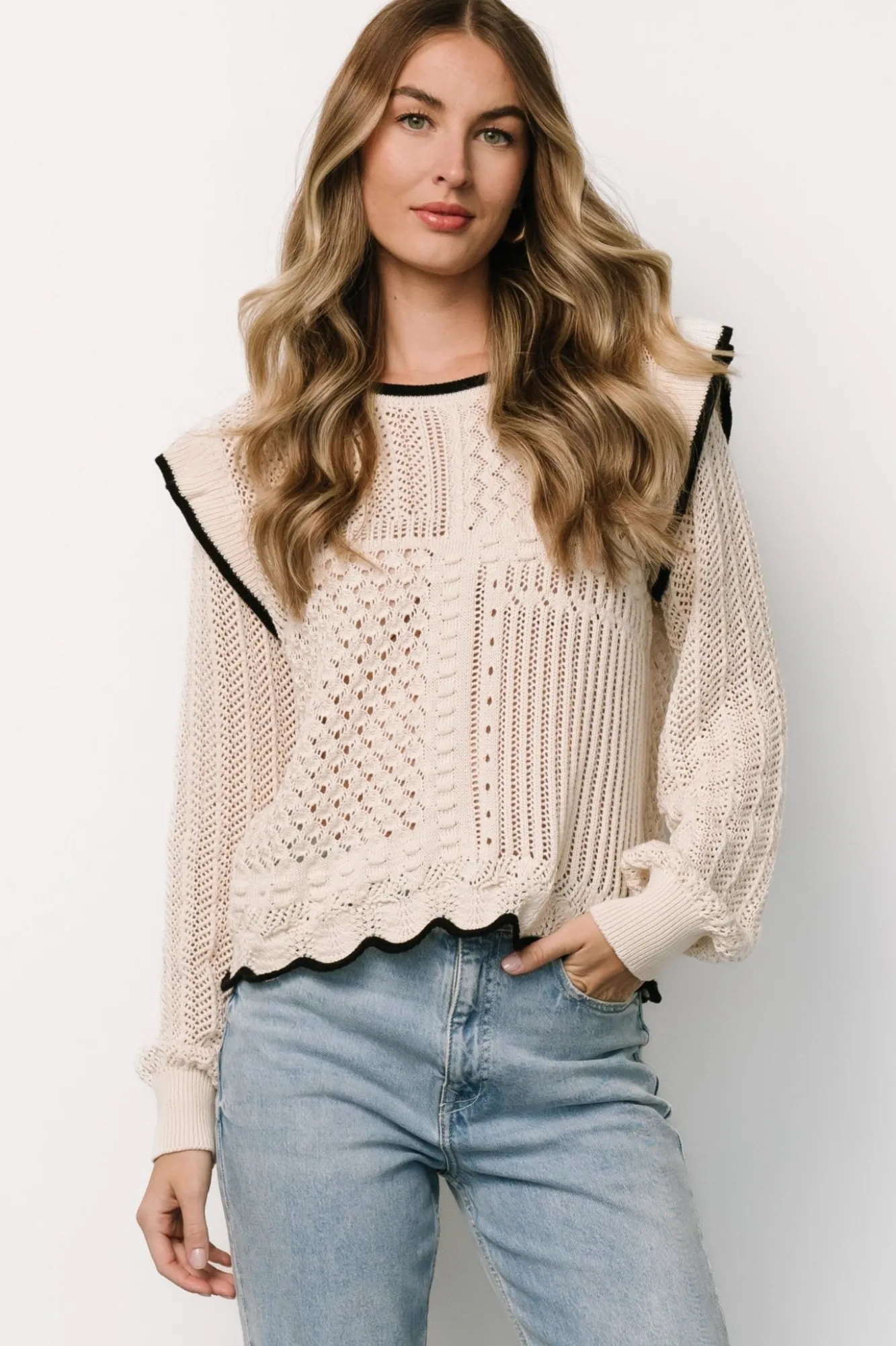 Baltic Born Oleya Knit Sweater Top |