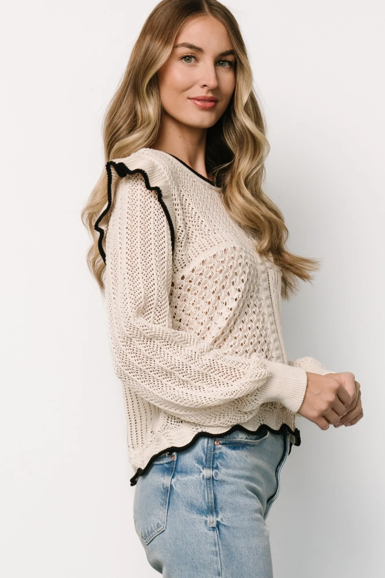 Baltic Born Oleya Knit Sweater Top |