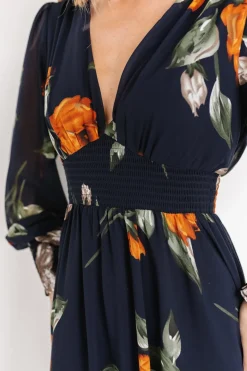 Baltic Born Olivia Maxi Dress | Midnight Navy Floral