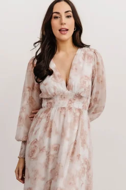 Baltic Born Olivia Maxi Dress | Pink Floral