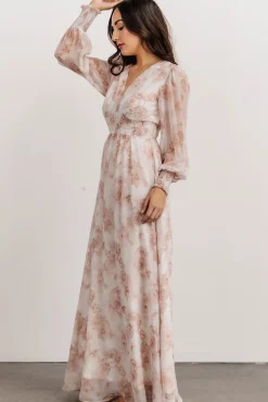 Baltic Born Olivia Maxi Dress | Pink Floral