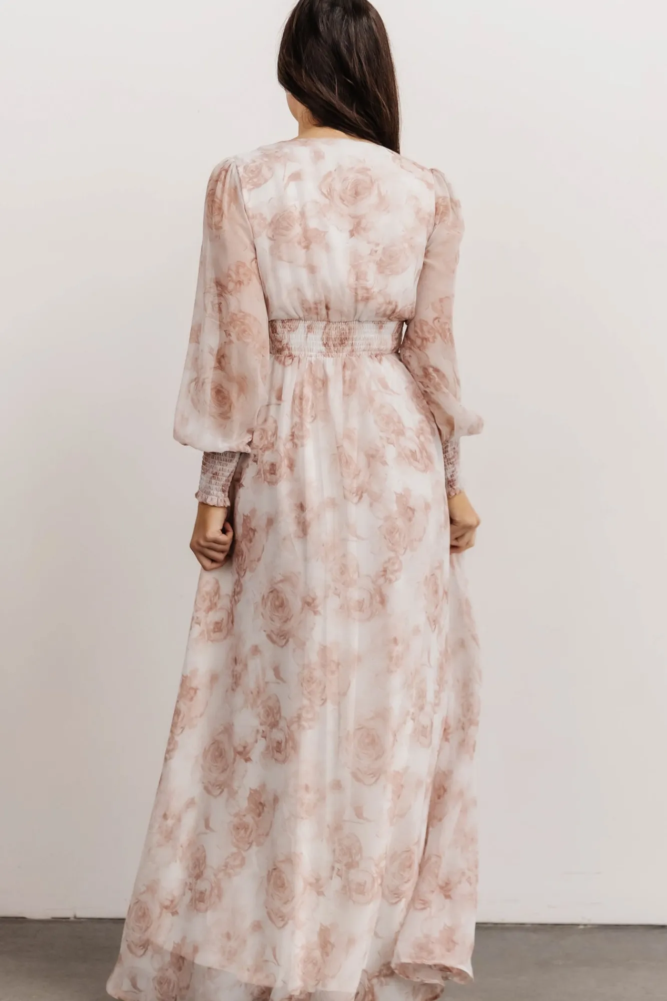 Baltic Born Olivia Maxi Dress | Pink Floral