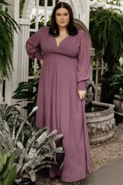 Baltic Born Olivia Maxi Dress | Vintage Plum