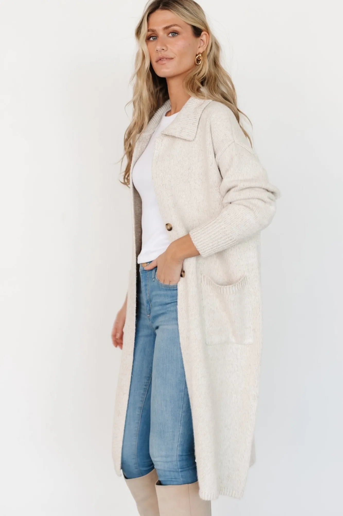 Baltic Born Ontario Long Button Cardigan |
