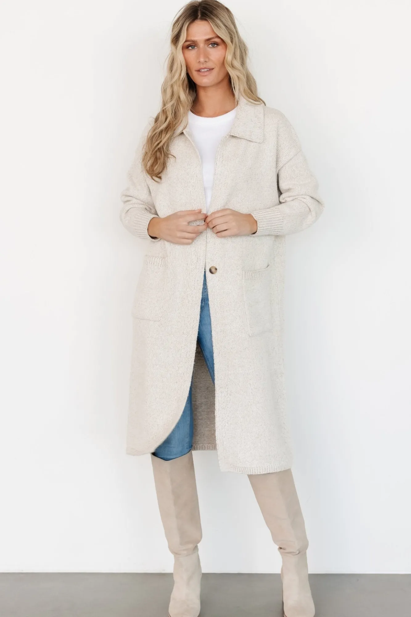 Baltic Born Ontario Long Button Cardigan |